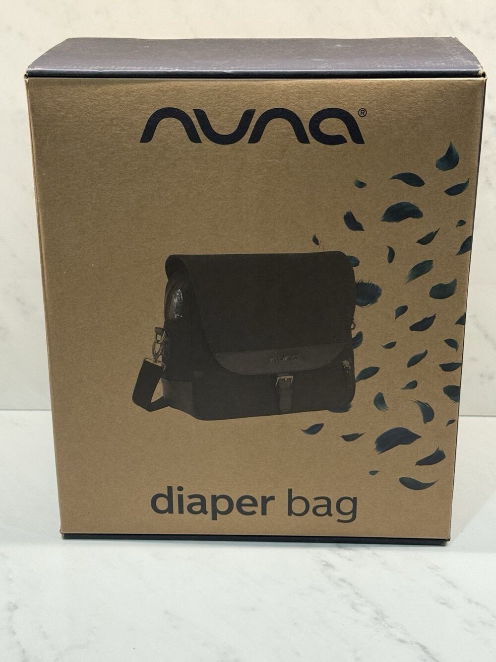Nuna Diaper Bag – Sleek, Versatile Luxury Baby Travel Bag (New in Box) Caviar